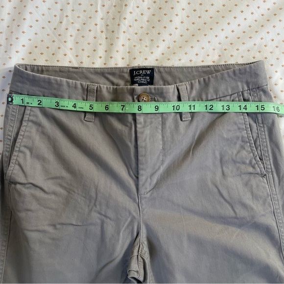 J.Crew Women’s High Rise Girlfriend Chino size 4 - Picture 6 of 6